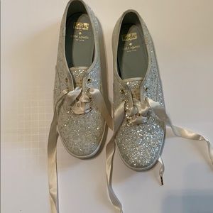 Keds x Kate Spade New York Champion Glitter Sz 9